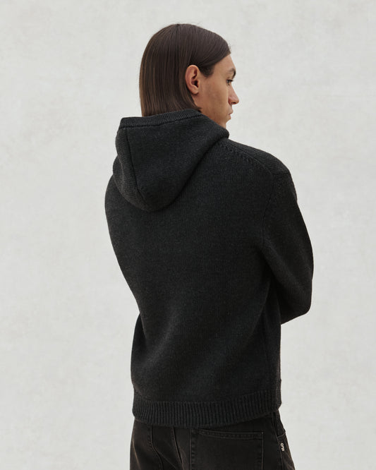EV. KNIT ZIP BLACK - 5