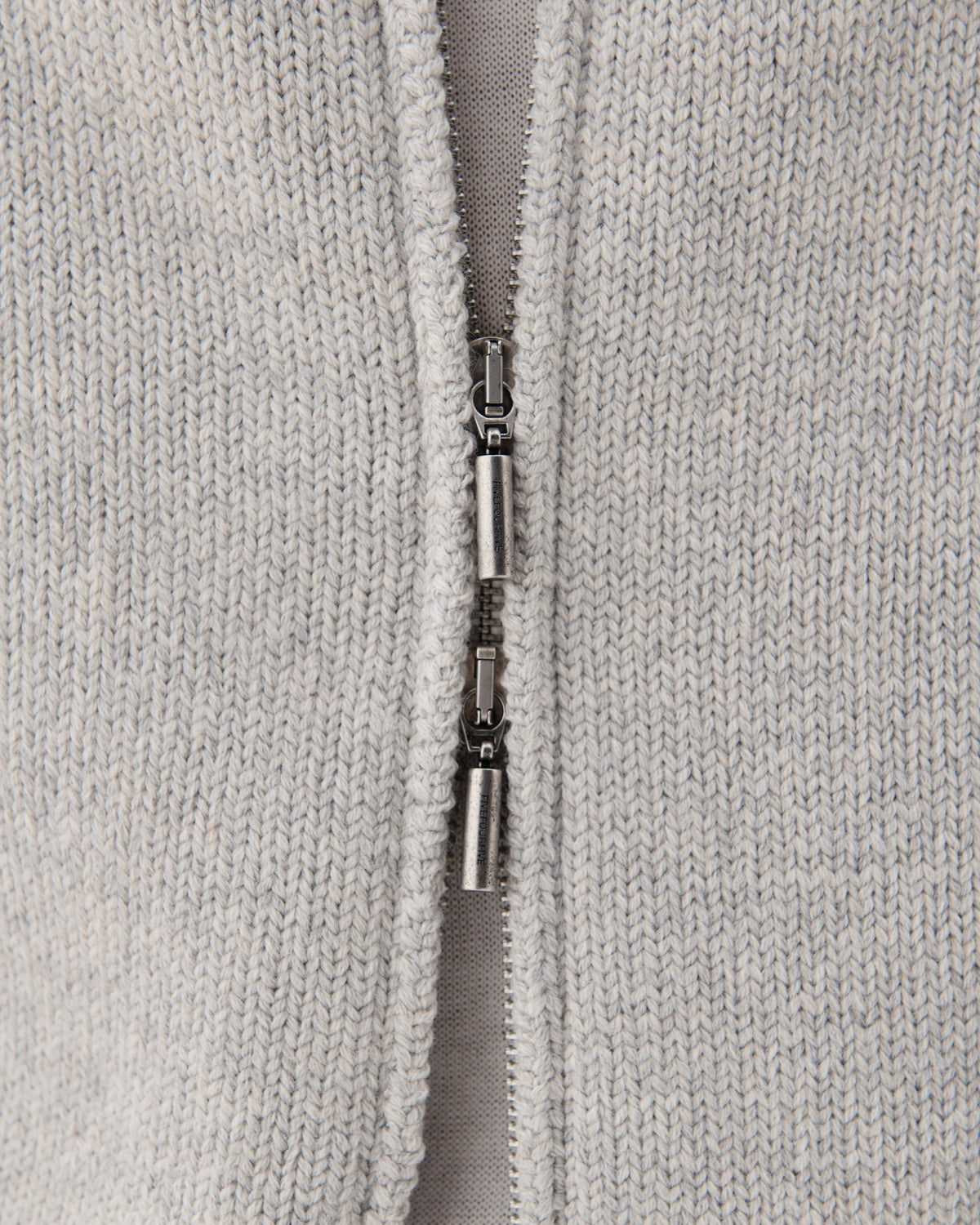 EV. KNIT ZIP GREY - 5