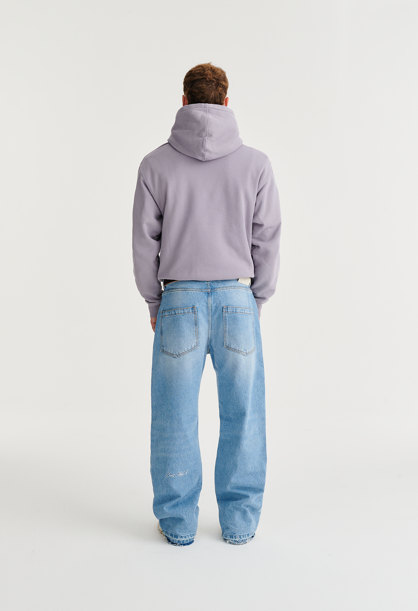 545 EVERYDAY HOODIE WASHED LILAC