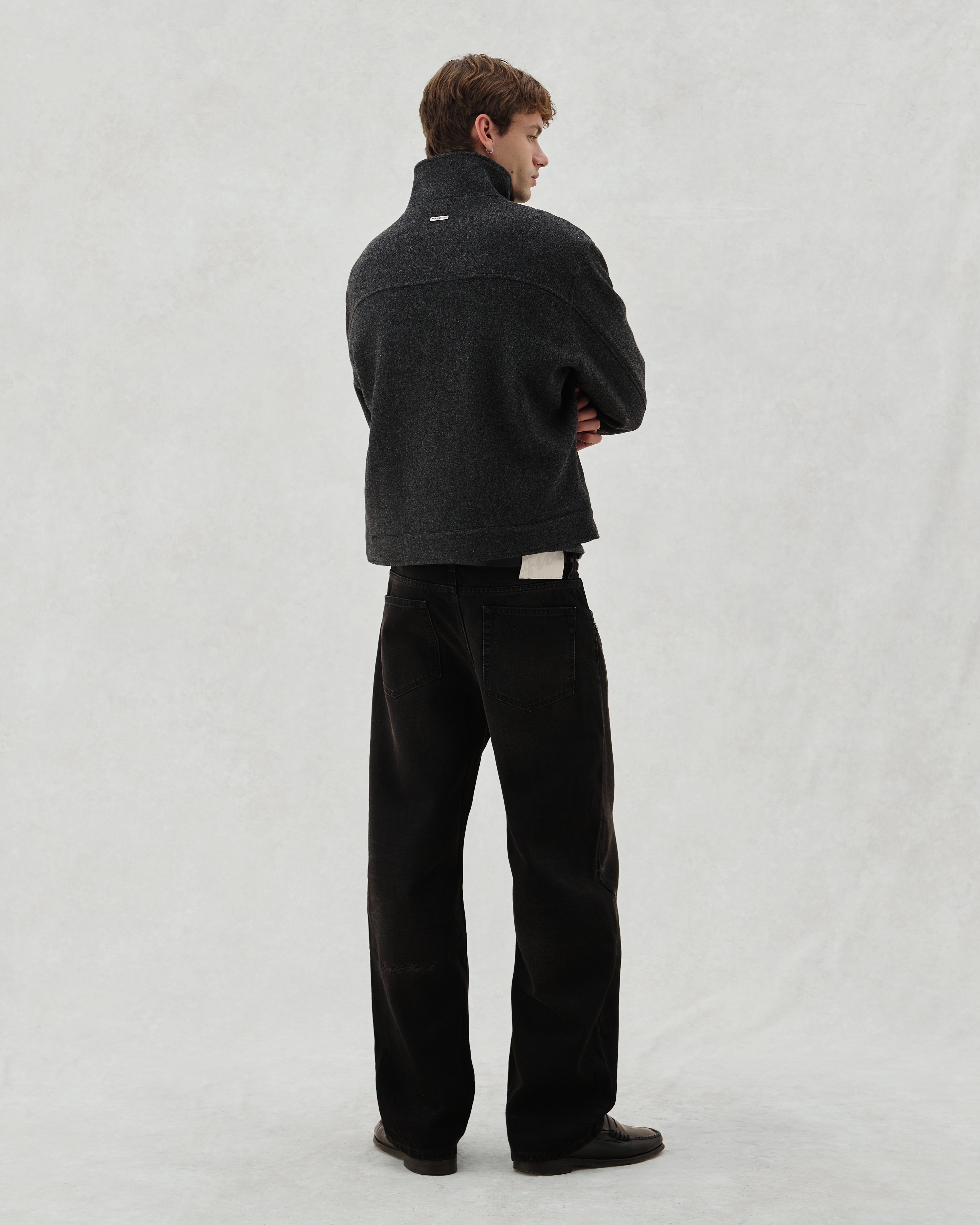 FW26 D2 HARRINGTON BLACK - 10