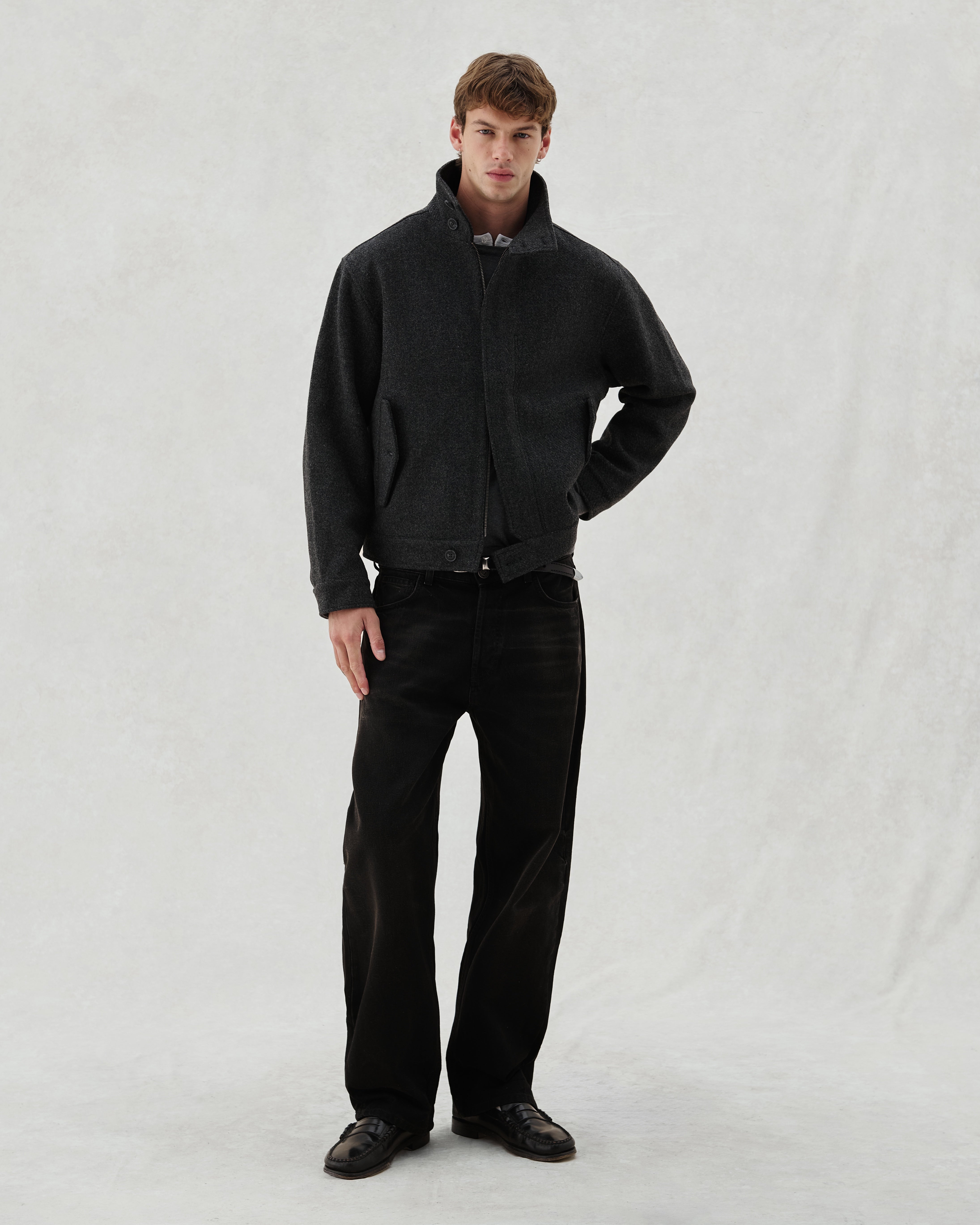 FW26 D2 HARRINGTON BLACK - 4