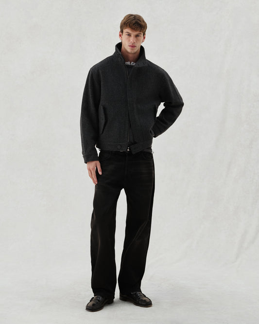 FW26 D2 HARRINGTON BLACK - 4