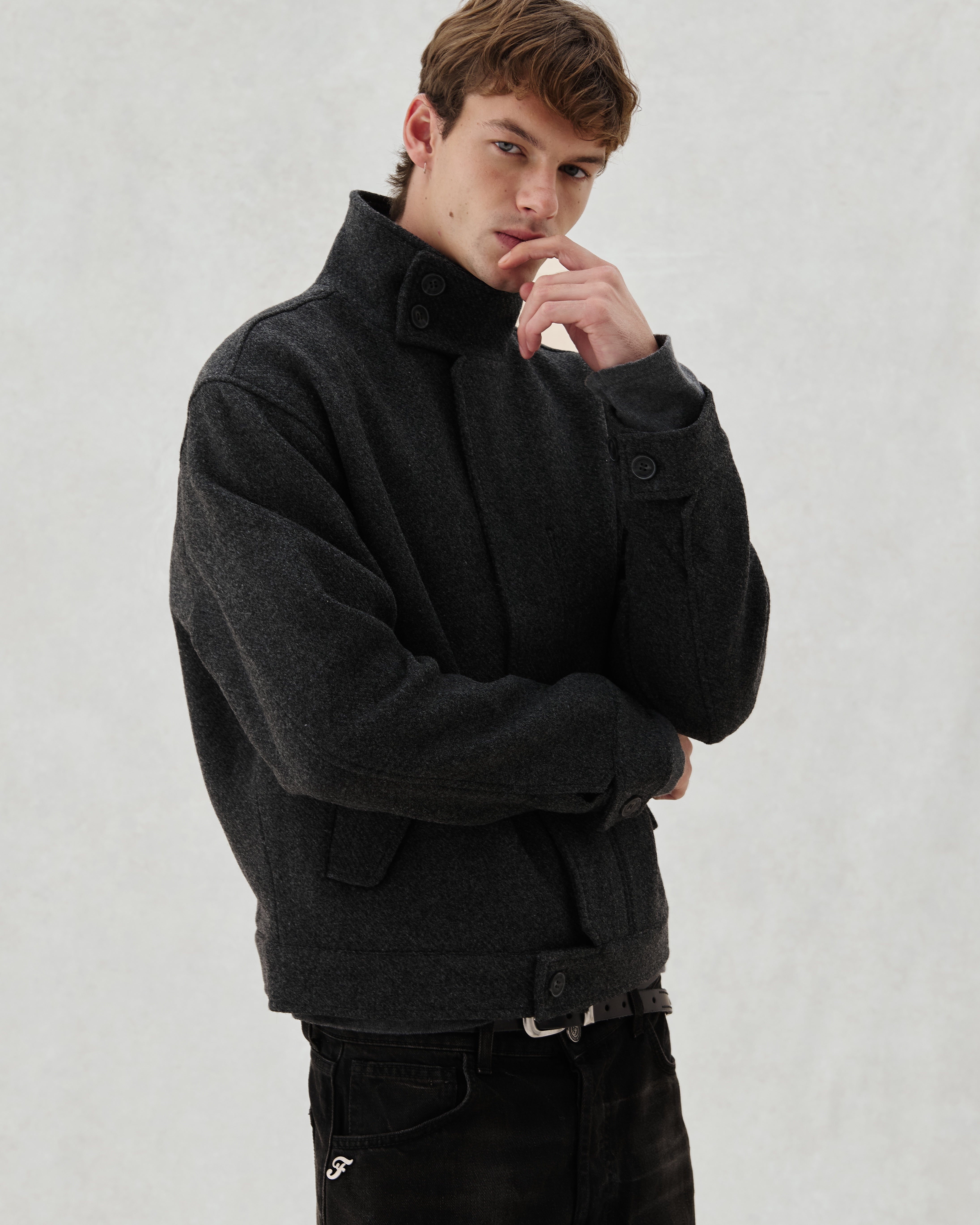 FW26 D2 HARRINGTON BLACK - 6