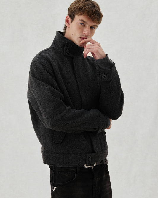 FW26 D2 HARRINGTON BLACK - 6