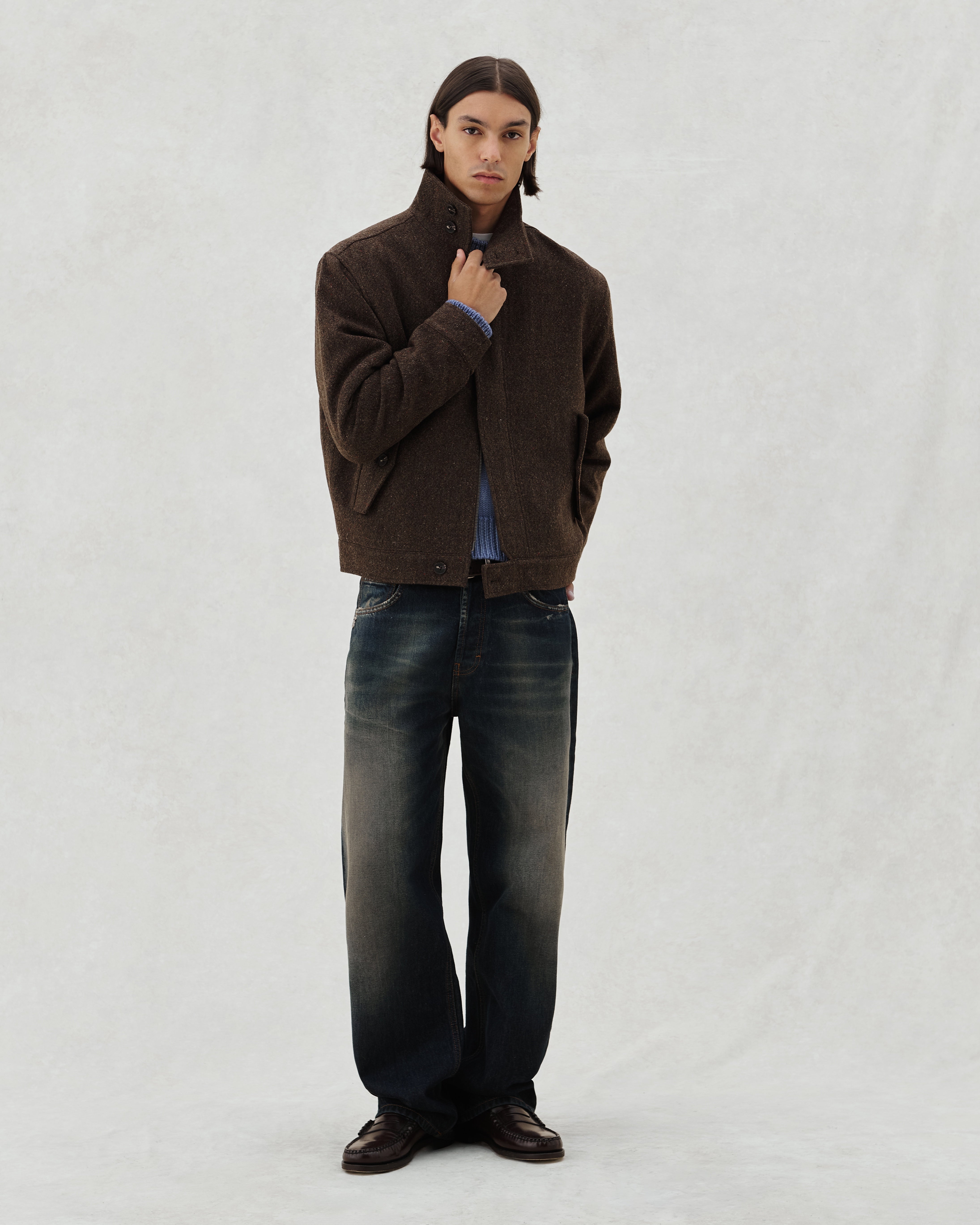 FW26 D2 HARRINGTON BROWN - 6