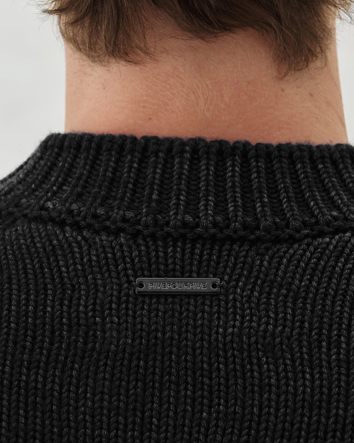 FW26 EV CREW KNIT BLACK - 5