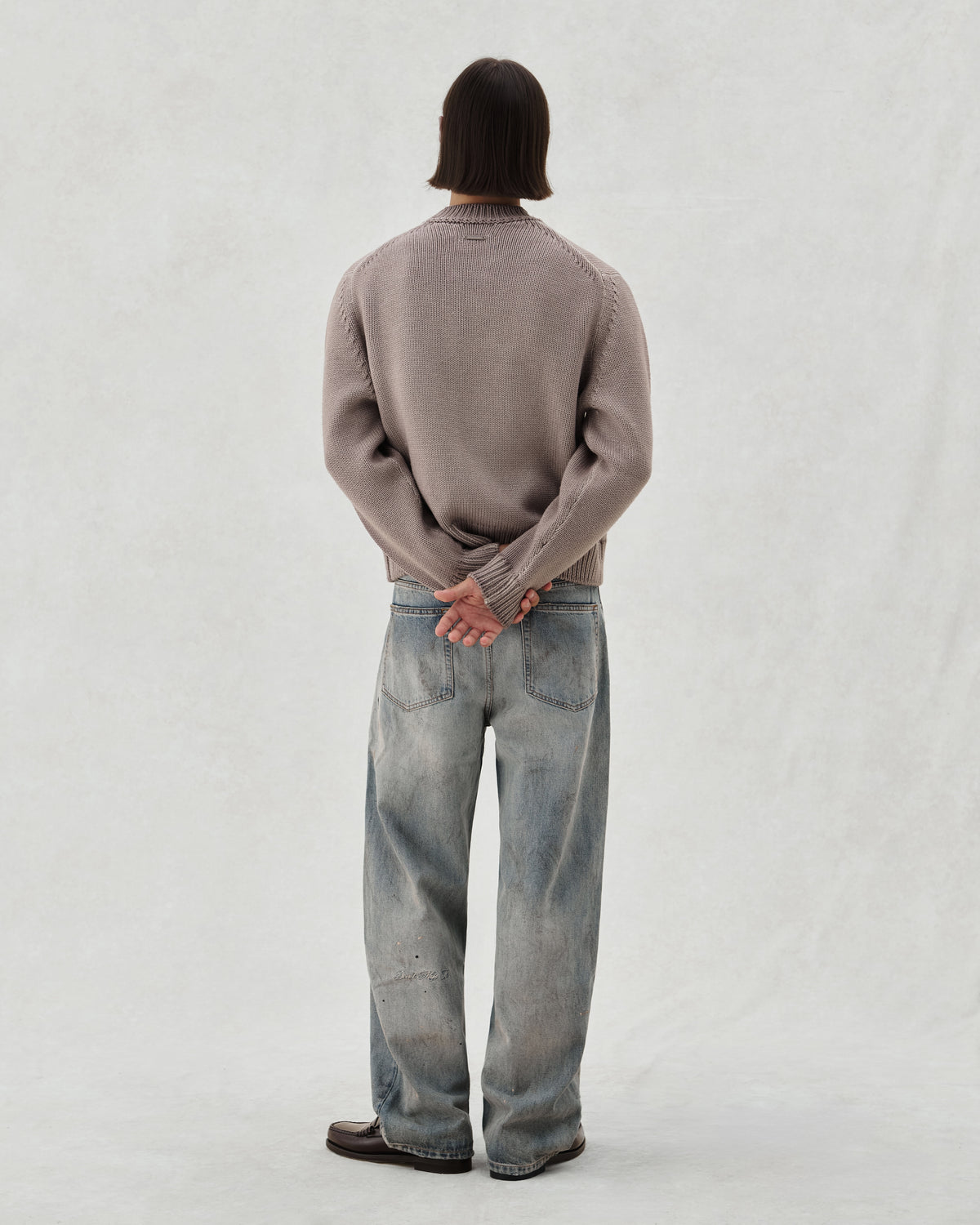 FW26 EV CREW KNIT SAND - 7