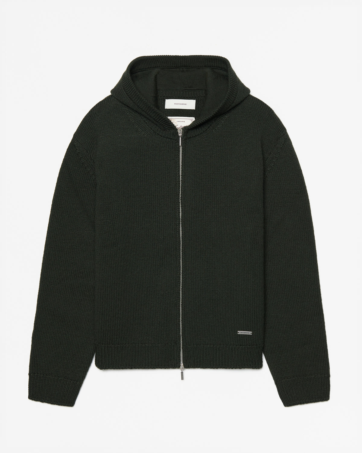 FW26 EV KNIT ZIP OLIVE - 1