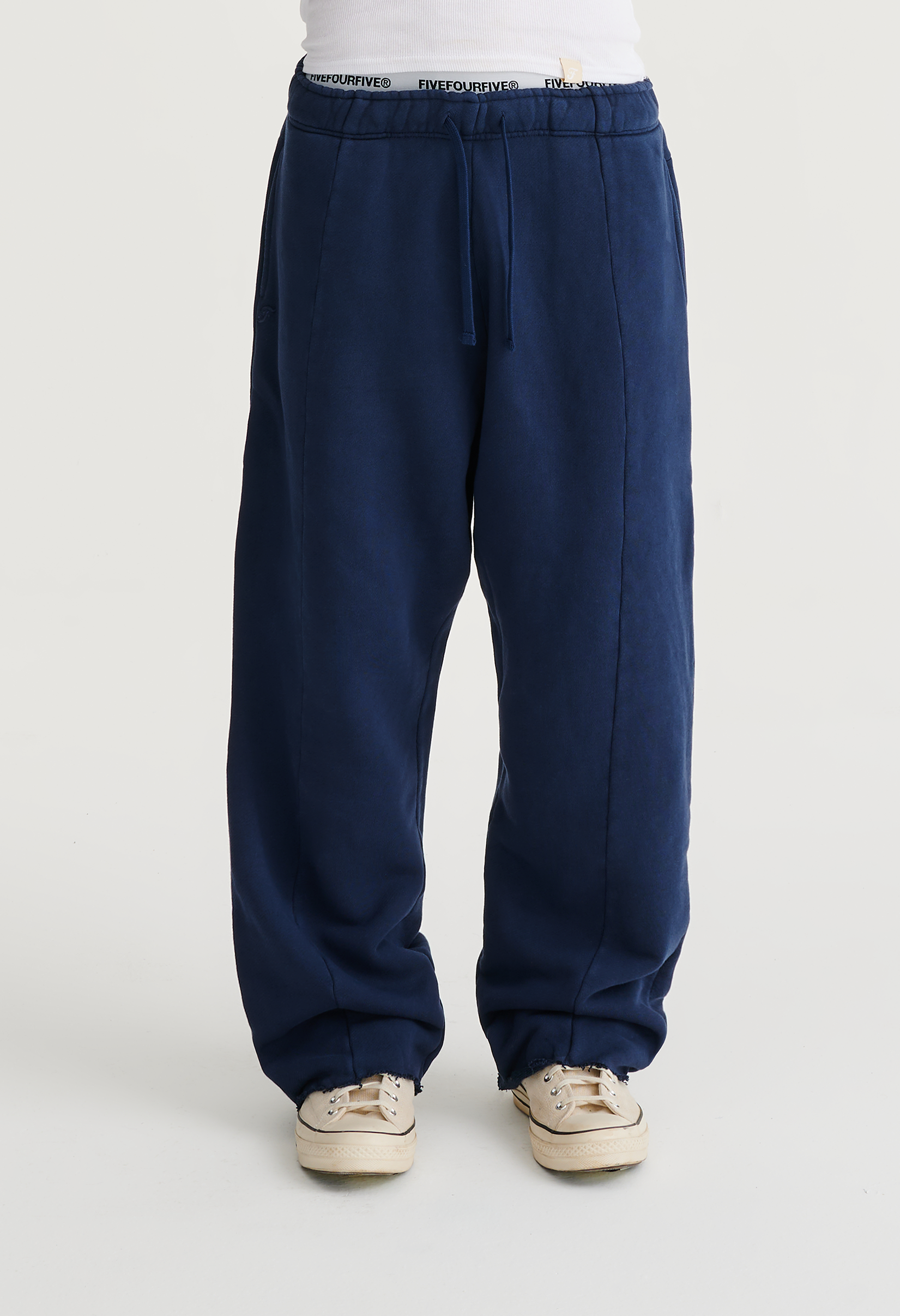 545 EVERYDAY HEAVY COTTON SWEATPANTS WASHED NAVY